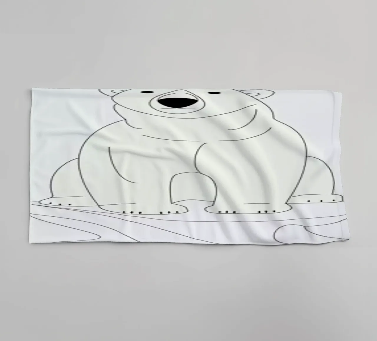 Isbjørn towel by Swen Swensøn