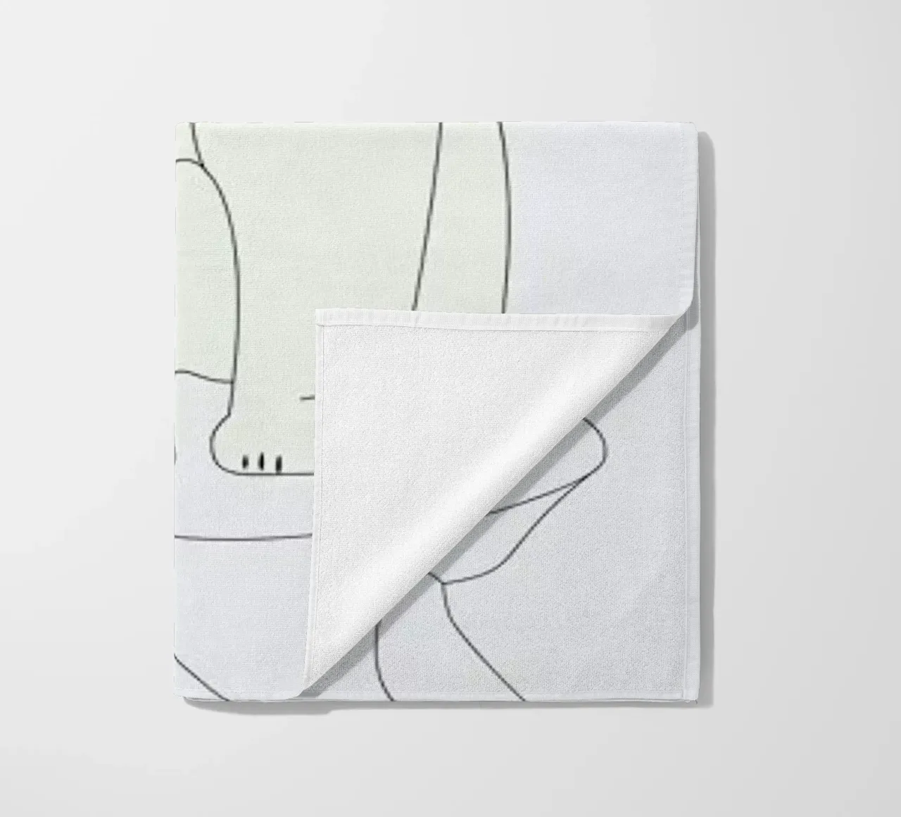 Isbjørn strandhanddoek van Swen Swensøn