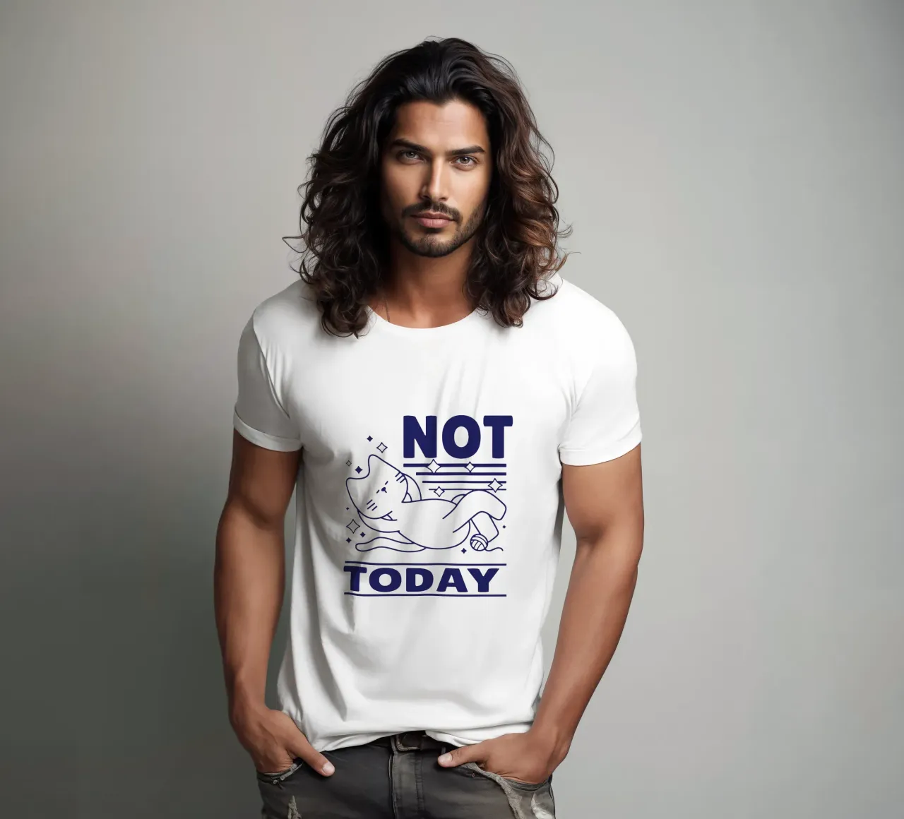 Non oggi t-shirt da Gunawan Rb