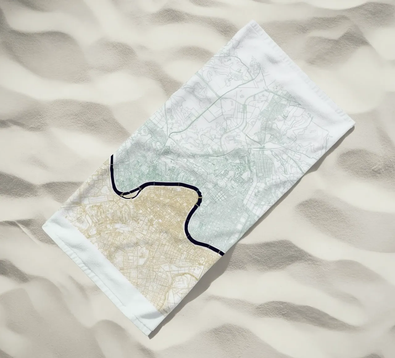 Rome beach towel by Mattygug