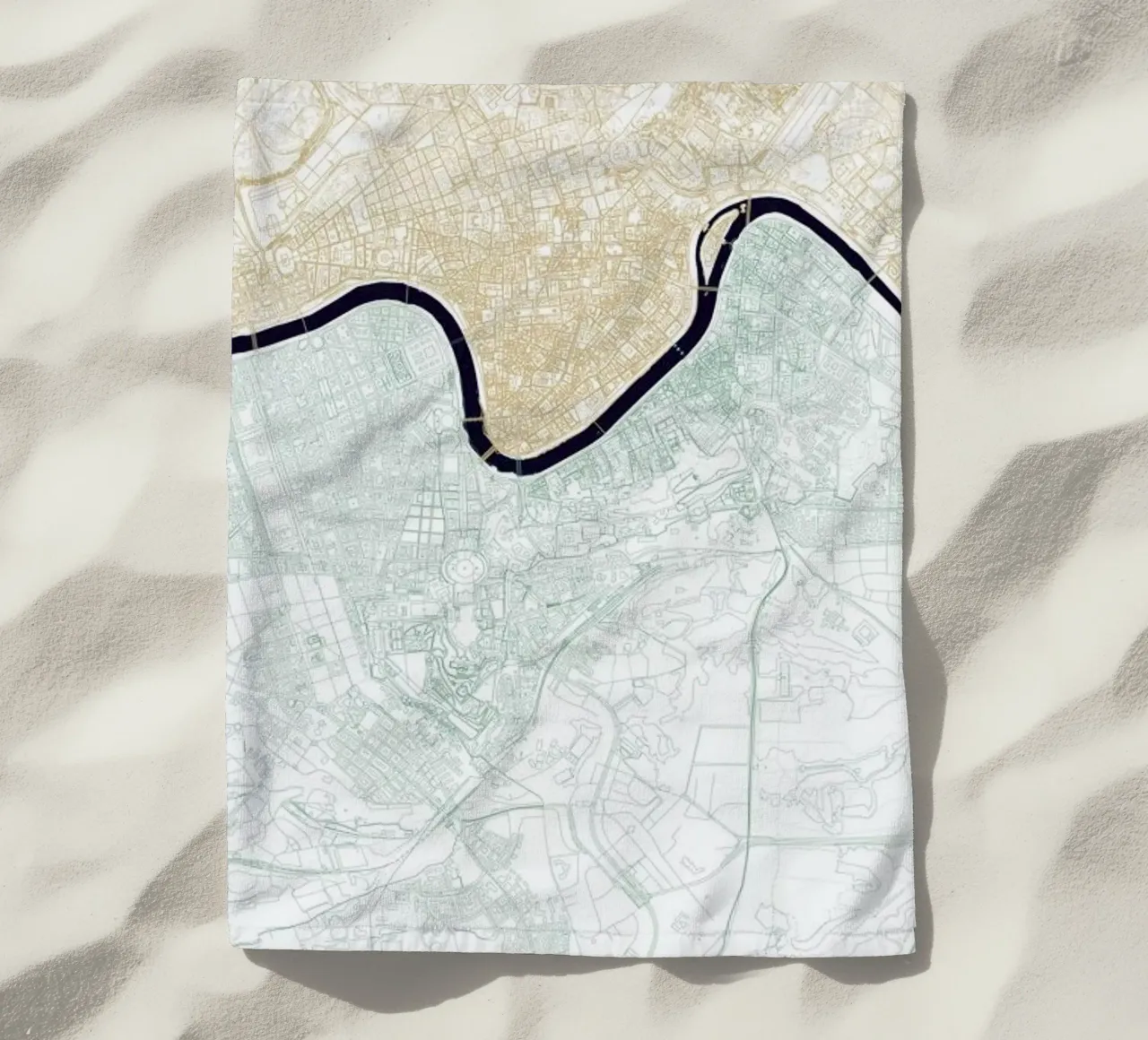 Rome beach towel by Mattygug