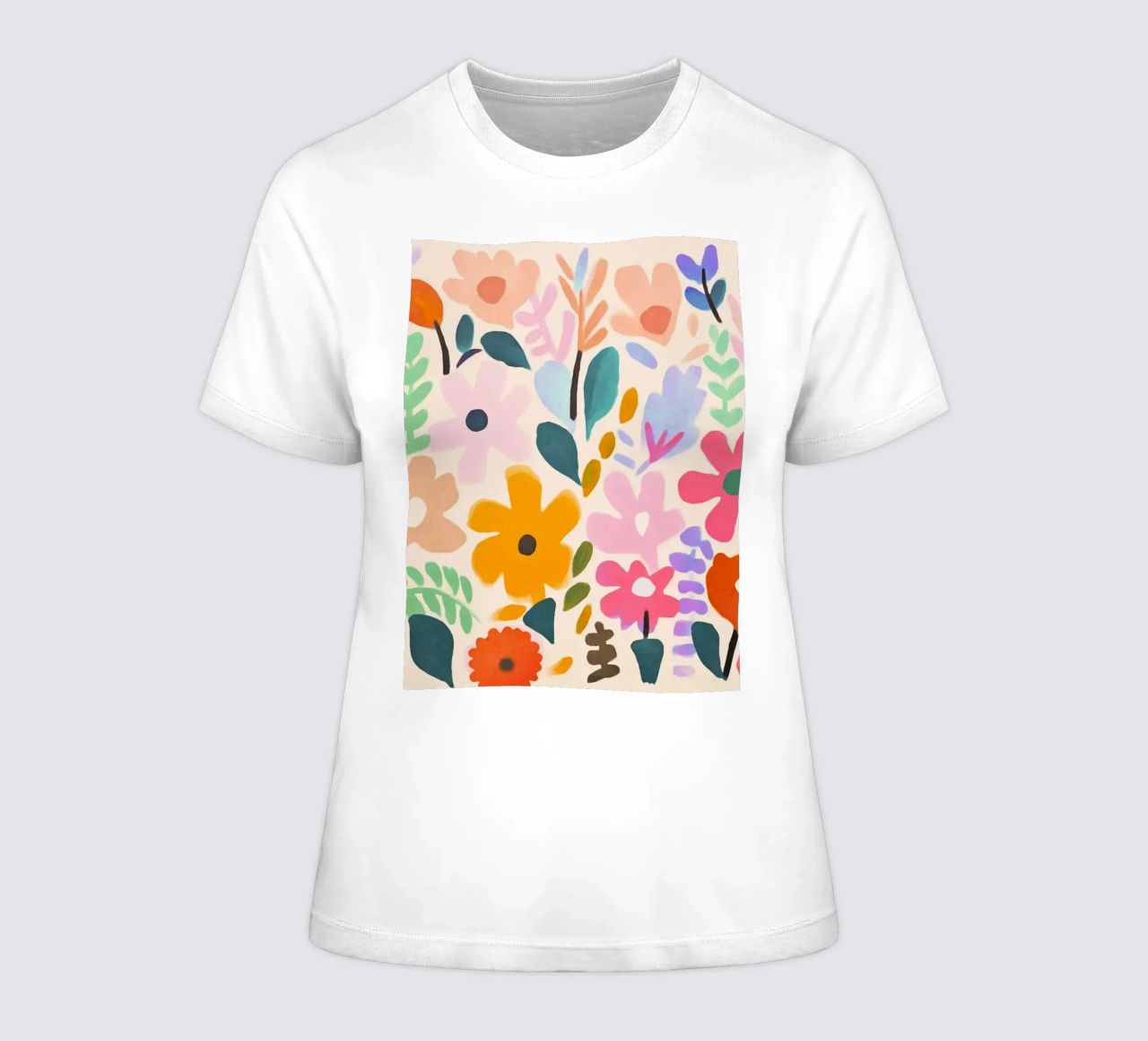 Matisse Flower Garden Frauen T-Shirt von Andrea Haase Modern Home