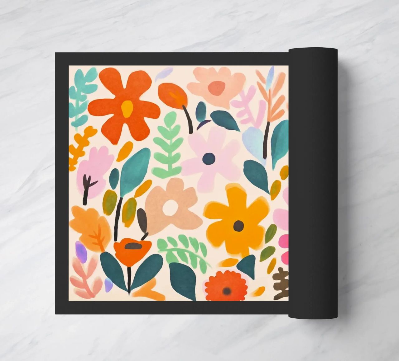 Matisse Flower Garden doormat by Andrea Haase Modern Home