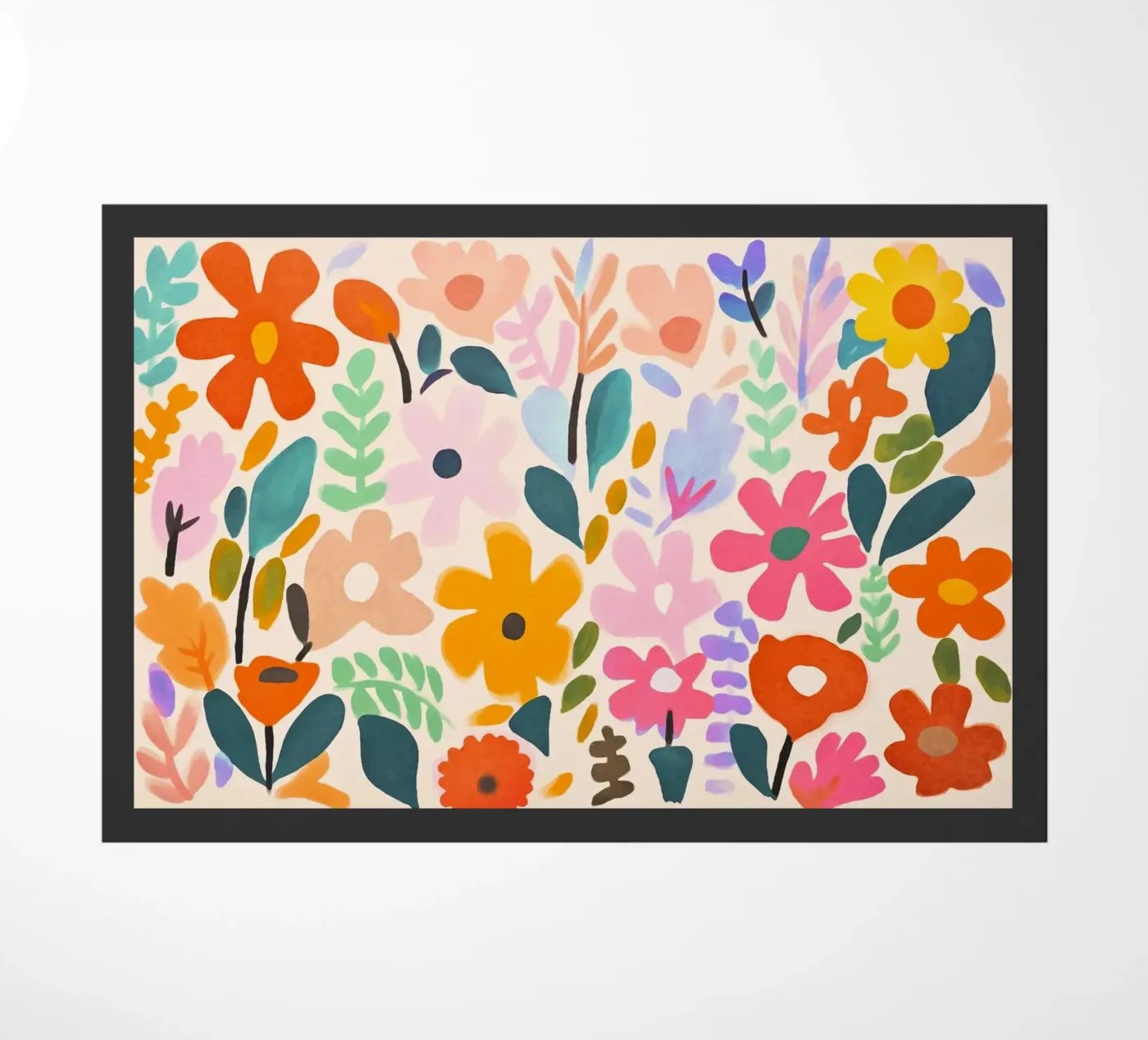 Matisse Flower Garden doormat by Andrea Haase Modern Home