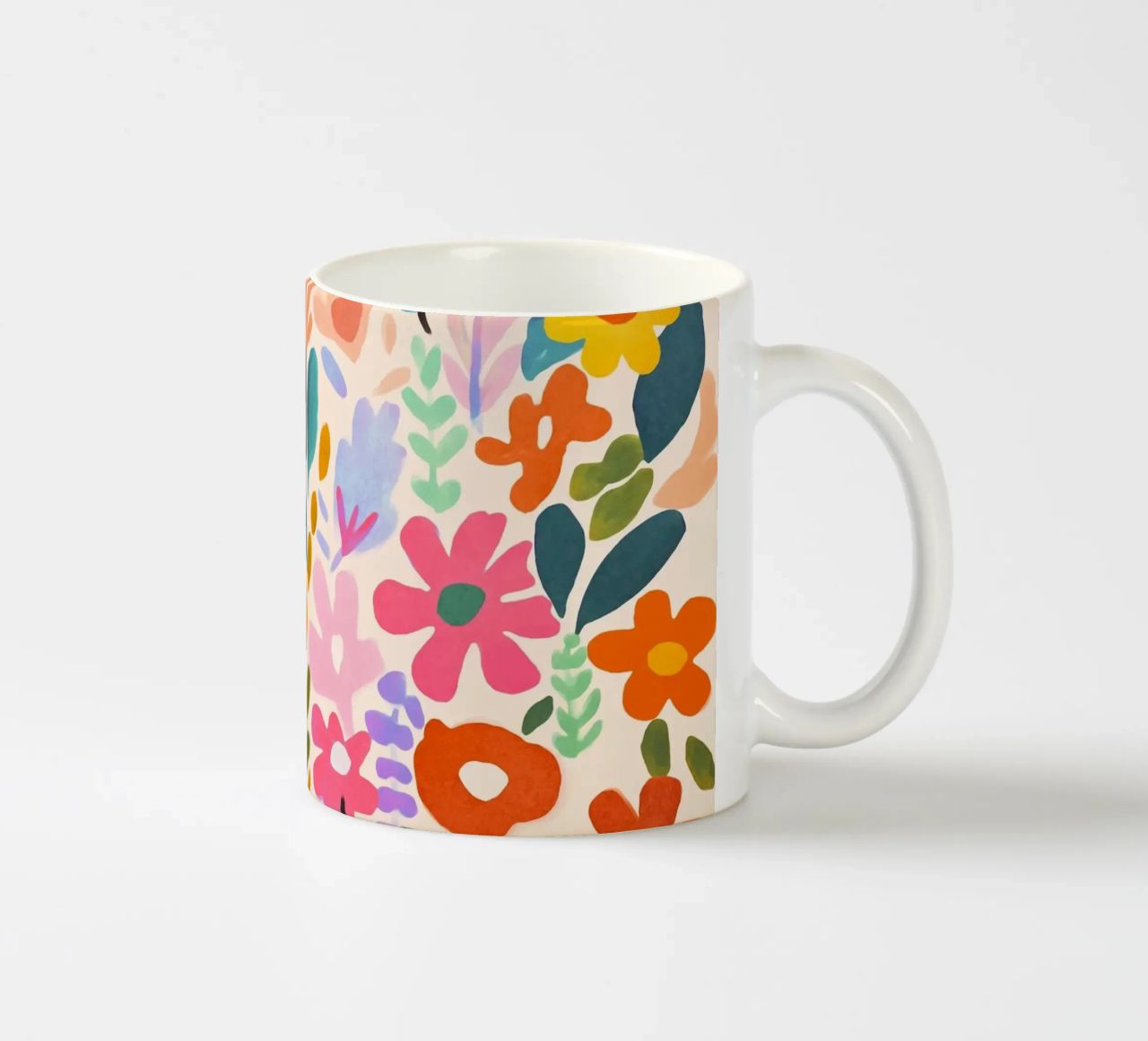 Matisse Flower Garden ceramic mug by Andrea Haase Modern Home