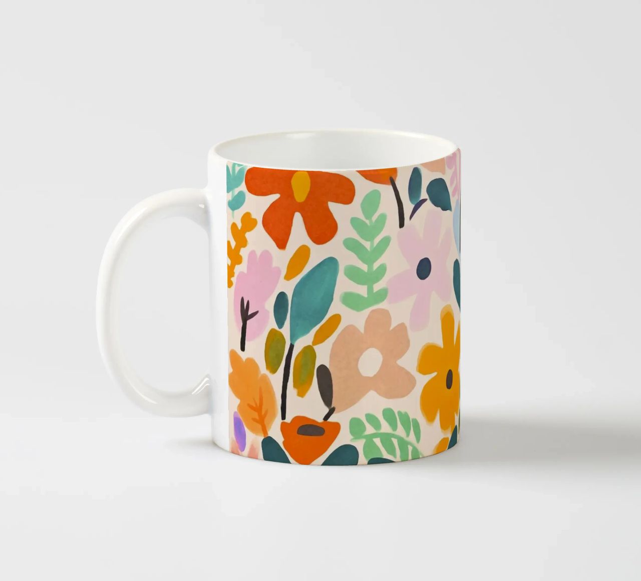 Matisse Flower Garden ceramic mug by Andrea Haase Modern Home
