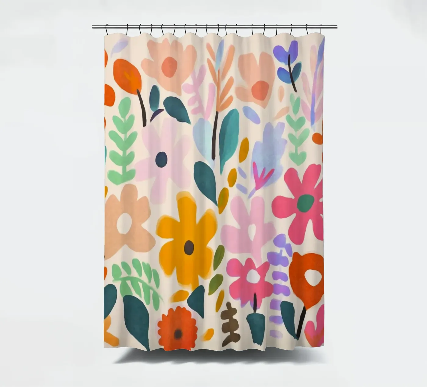 Matisse Flower Garden shower curtain by Andrea Haase Modern Home