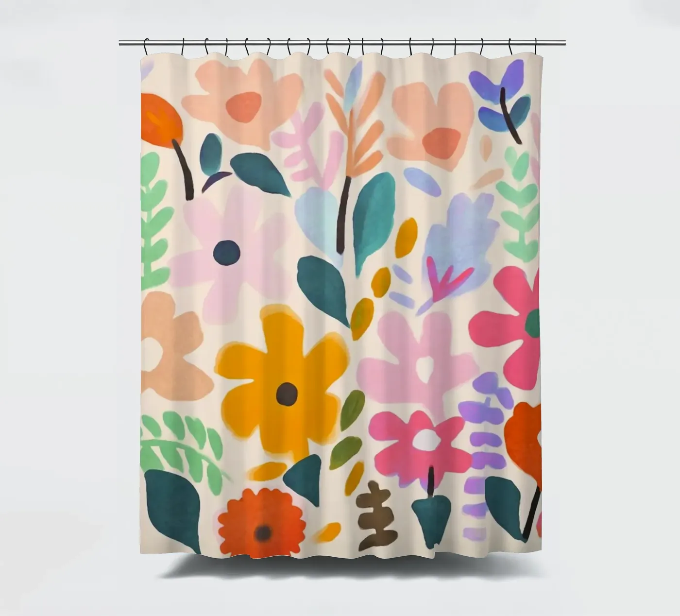 Matisse Flower Garden shower curtain by Andrea Haase Modern Home