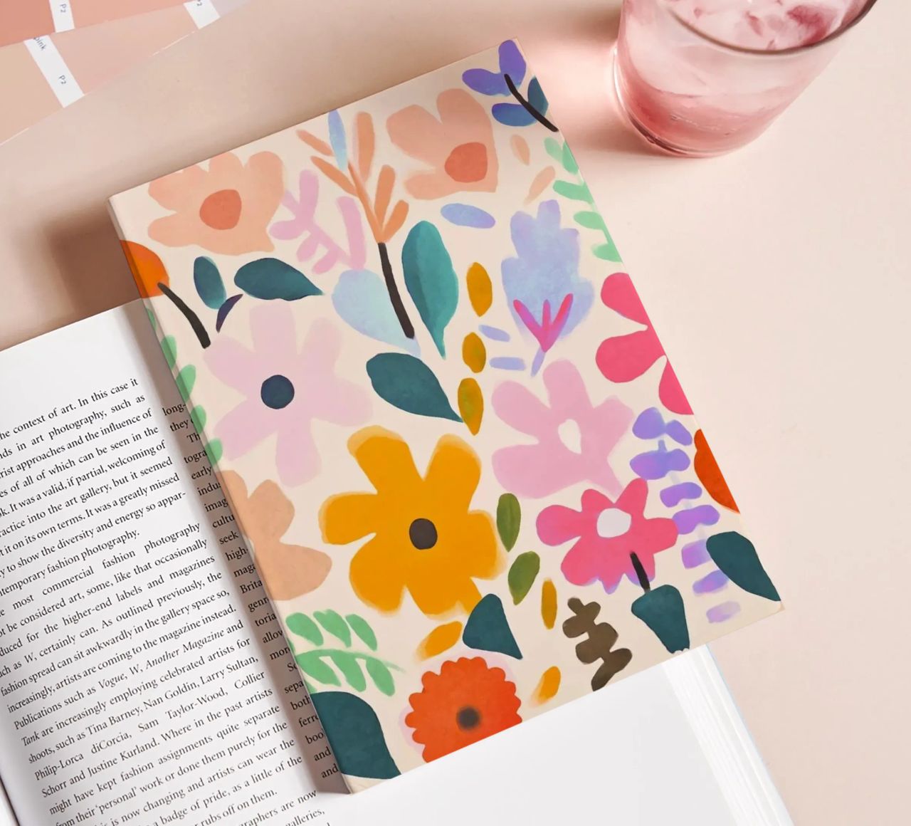 Matisse Flower Garden notebook by Andrea Haase Modern Home