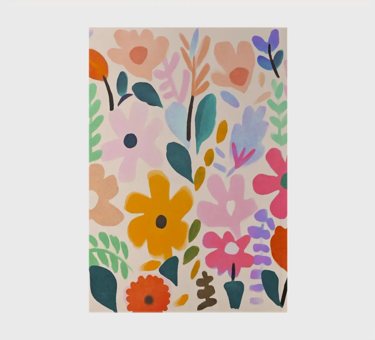 Matisse Flower Garden notebook by Andrea Haase Modern Home