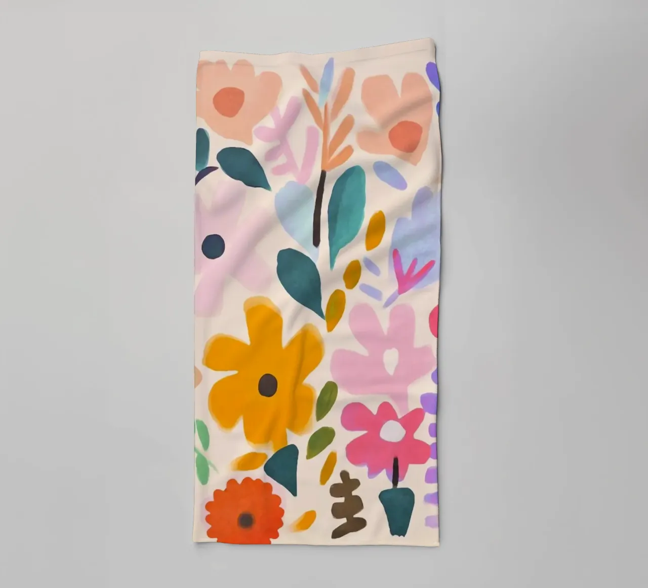 Matisse Flower Garden towel by Andrea Haase Modern Home