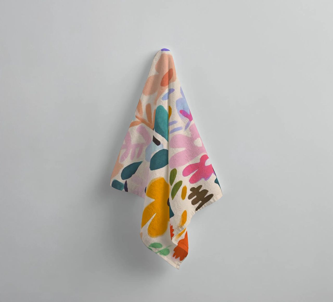 Matisse Flower Garden towel by Andrea Haase Modern Home