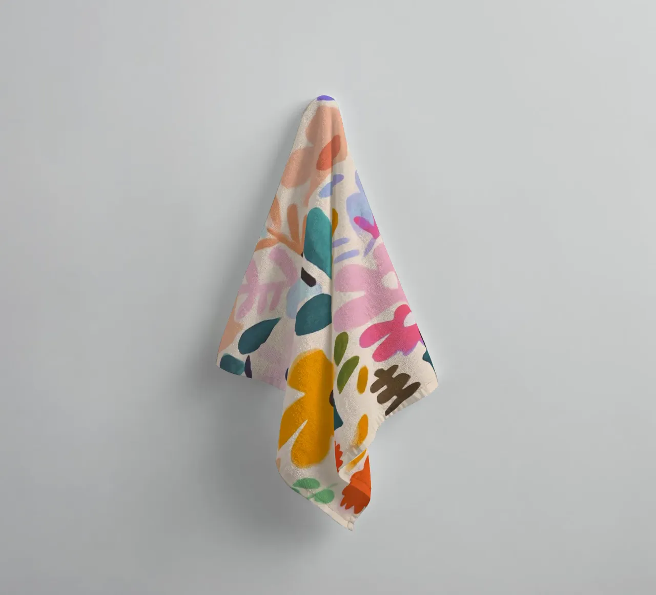 Matisse Flower Garden towel by Andrea Haase Modern Home