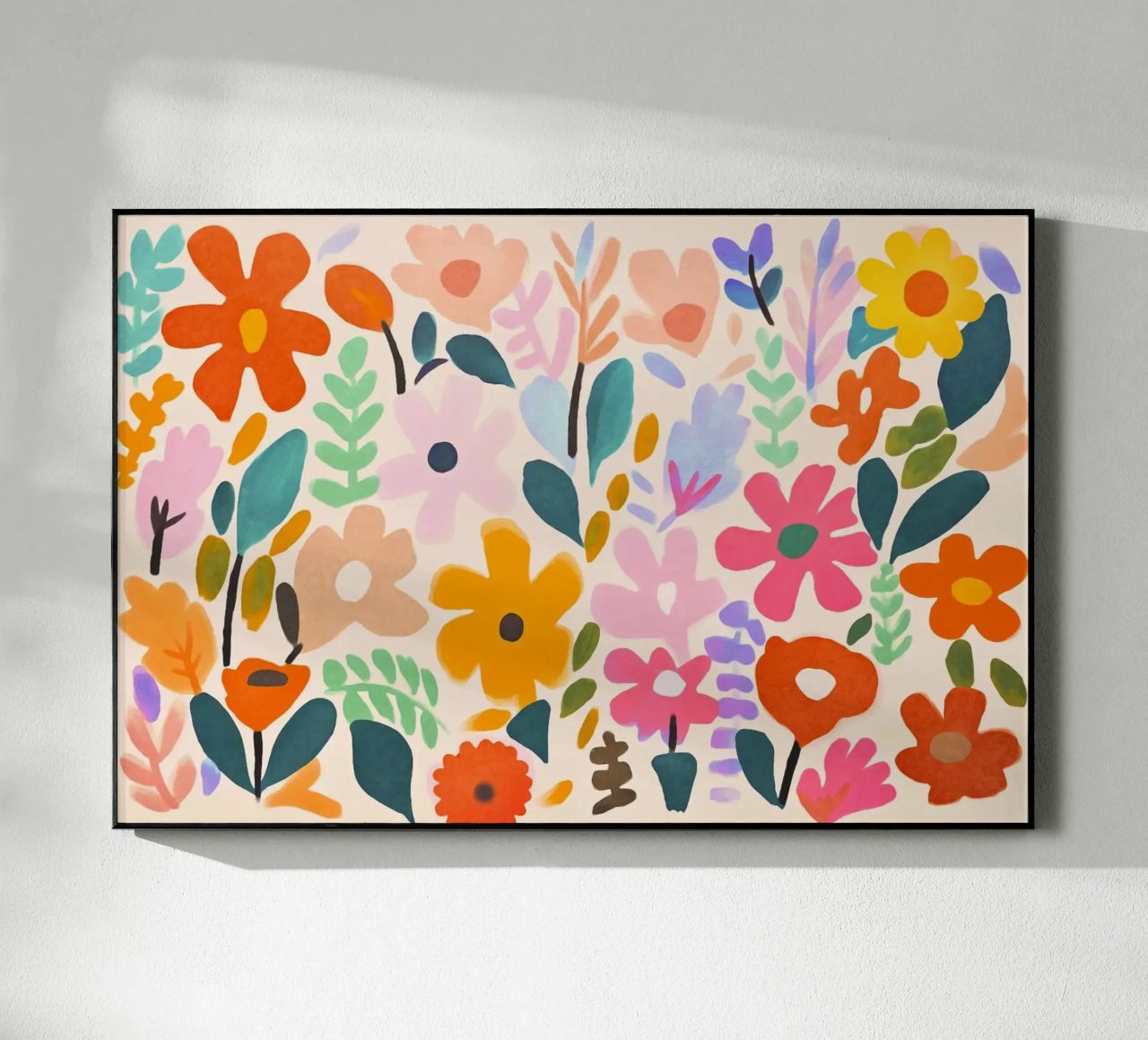 Matisse Jardin de fleurs plexiglas de Andrea Haase Modern Home