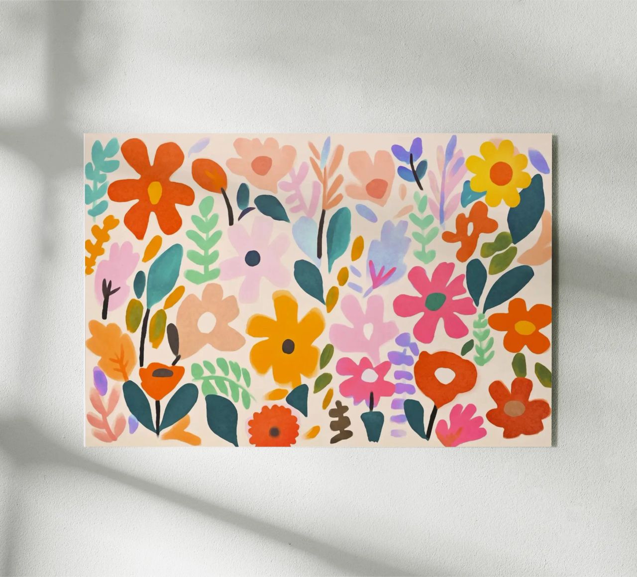 Matisse Jardin de fleurs plexiglas de Andrea Haase Modern Home
