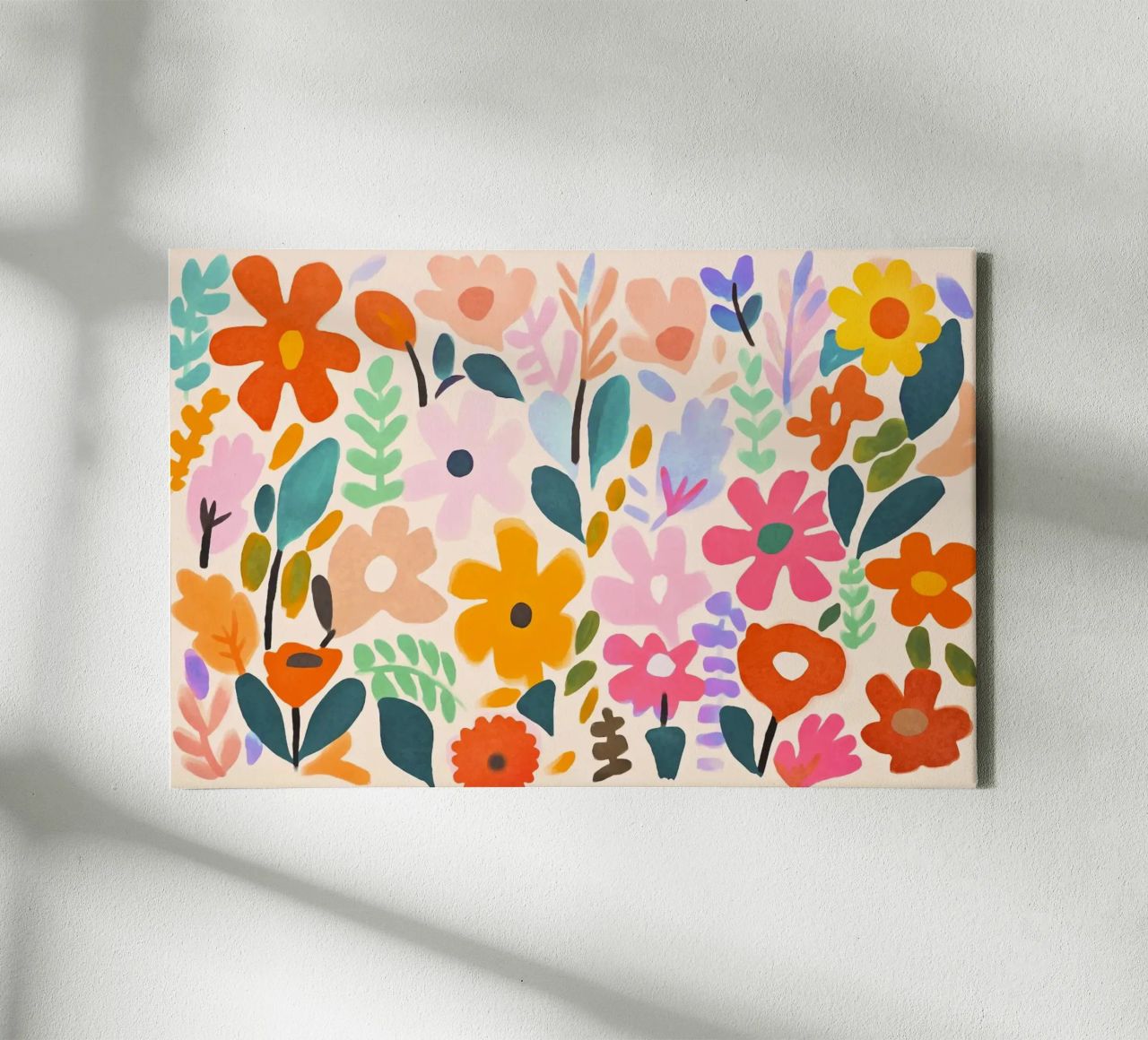 Matisse bloementuin canvas van Andrea Haase Modern Home