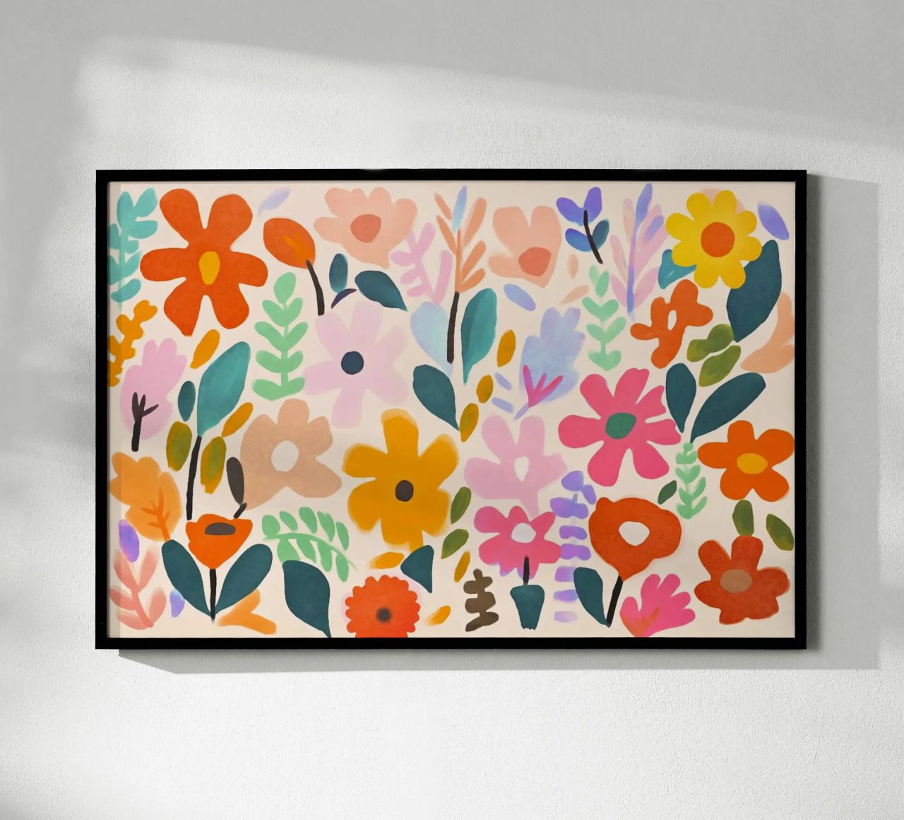 Giardino fiorito Matisse poster da Andrea Haase Modern Home