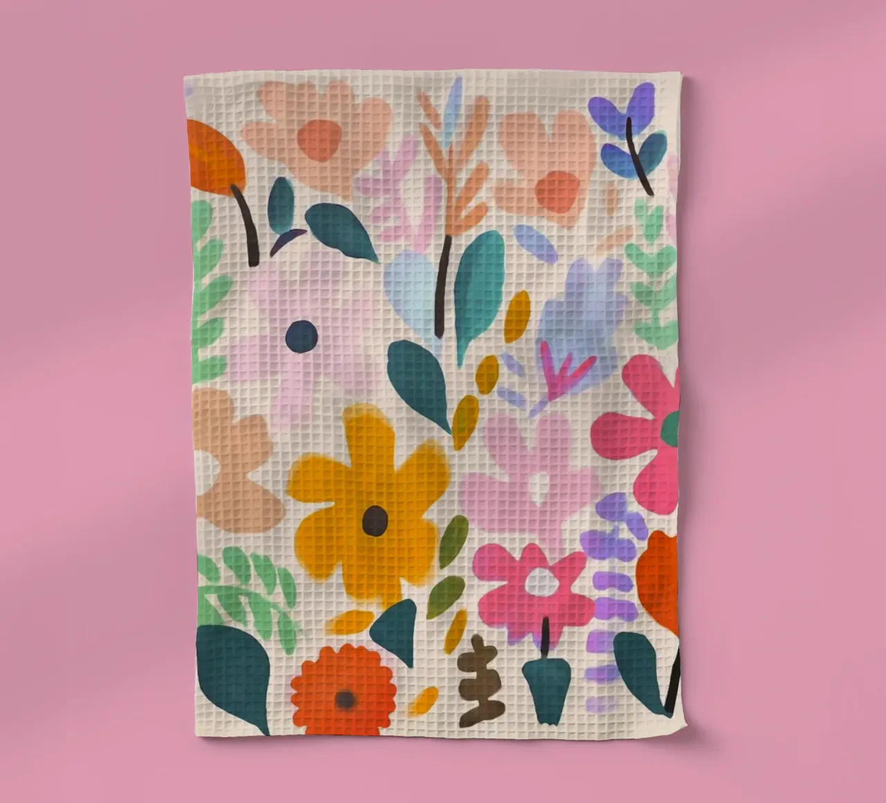 Matisse Flower Garden tea towel by Andrea Haase Modern Home