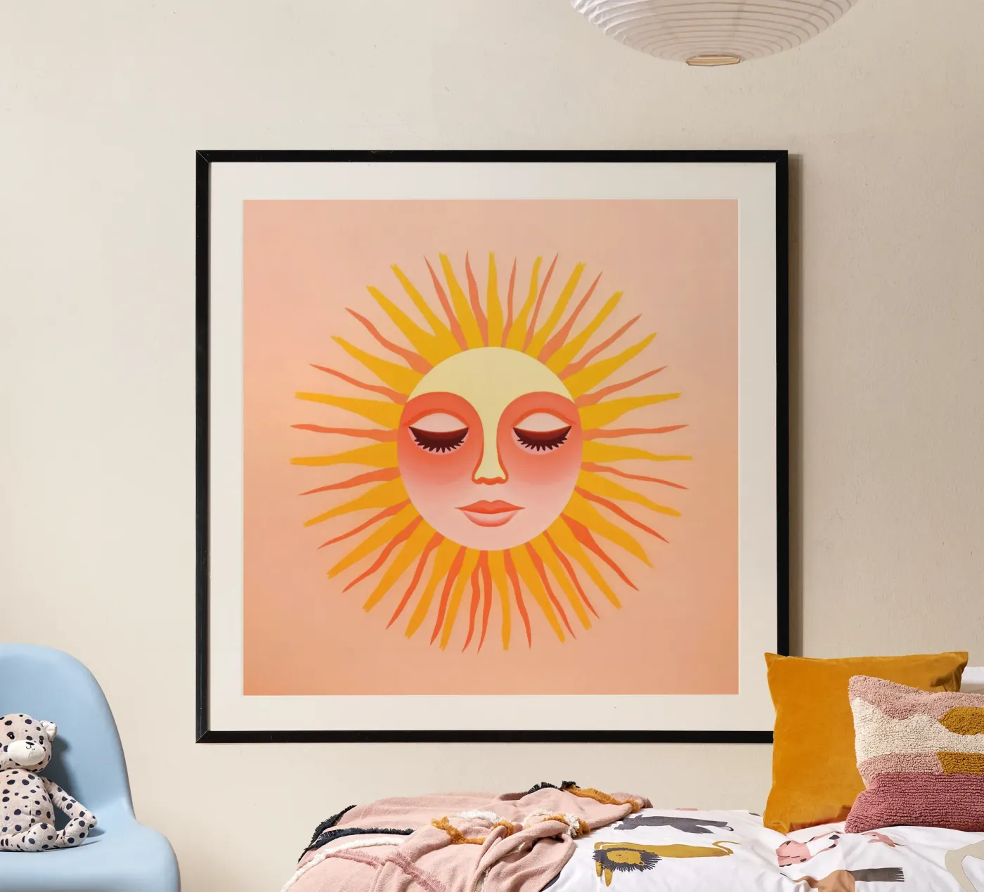 Celestial Sun Face poster by Andrea Haase Modern Home