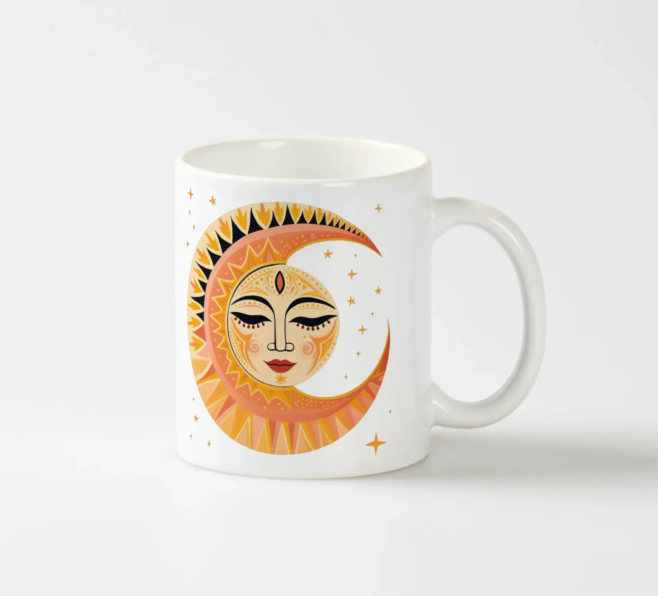 Sole Celeste Faccia di Luna tazza in ceramica da Andrea Haase Modern Home