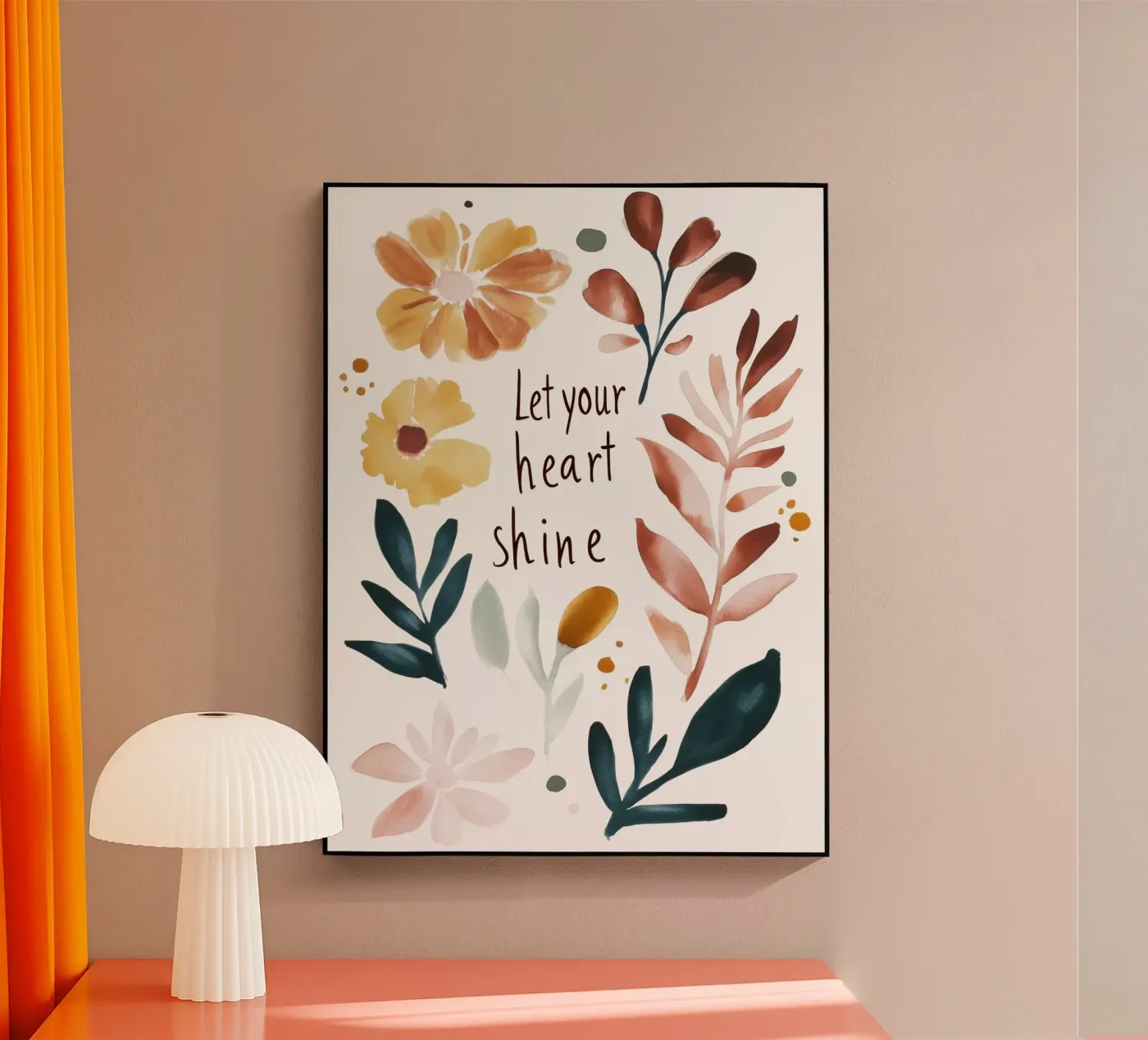 Let Your Heart Shine (Version 1) plexiglass da treechild