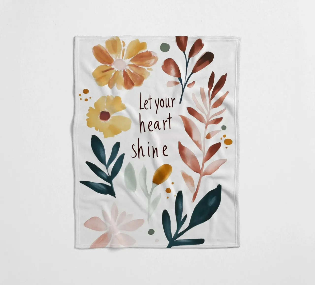 Let Your Heart Shine (Version 1) coperta in pile da treechild