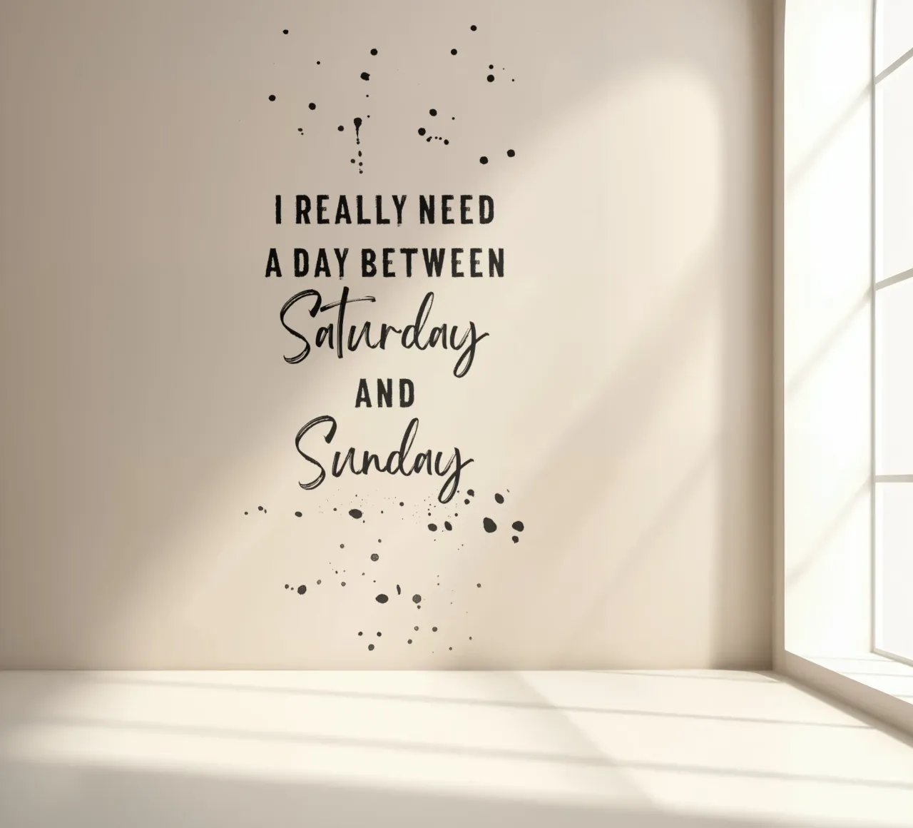 Day between Saturday and Sunday photo wallpaper by Melanie Viola