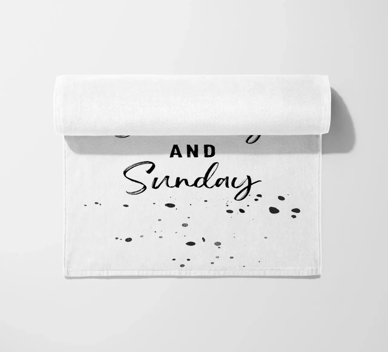 Day between Saturday and Sunday telo mare da Melanie Viola