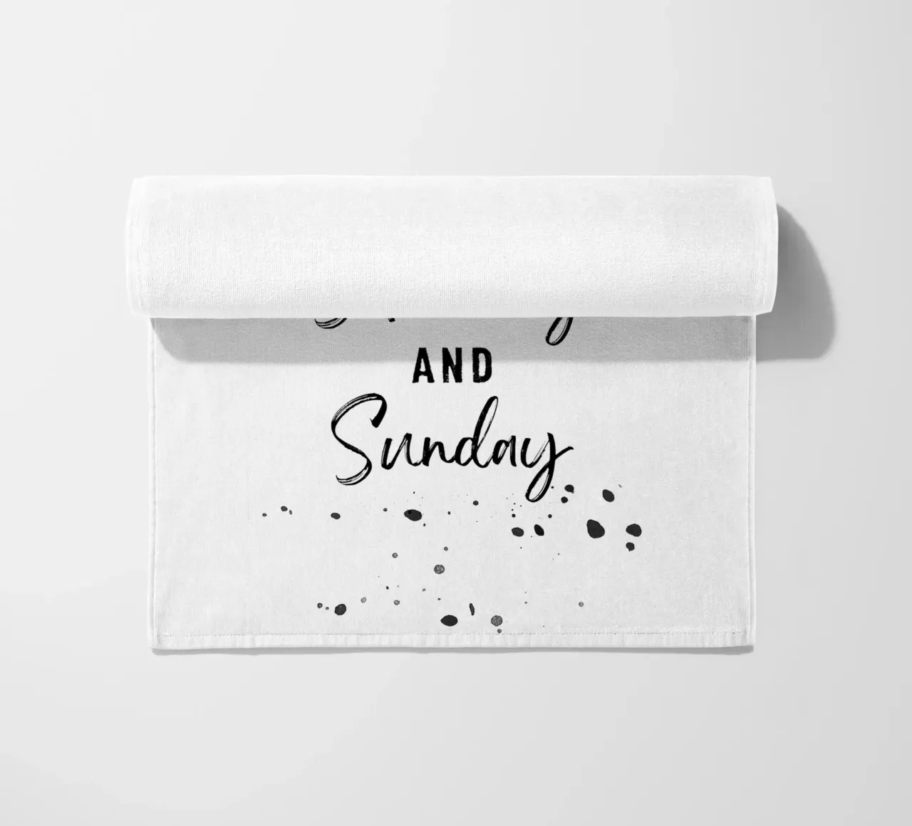 Day between Saturday and Sunday telo mare da Melanie Viola