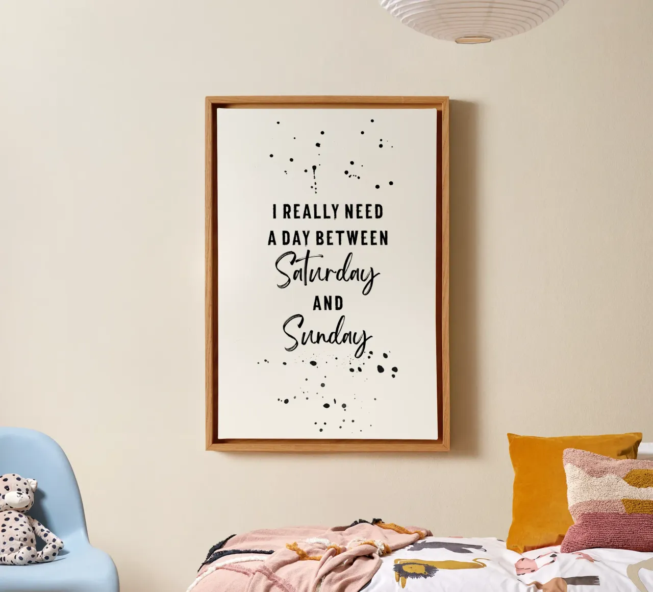 Day between Saturday and Sunday tela da Melanie Viola