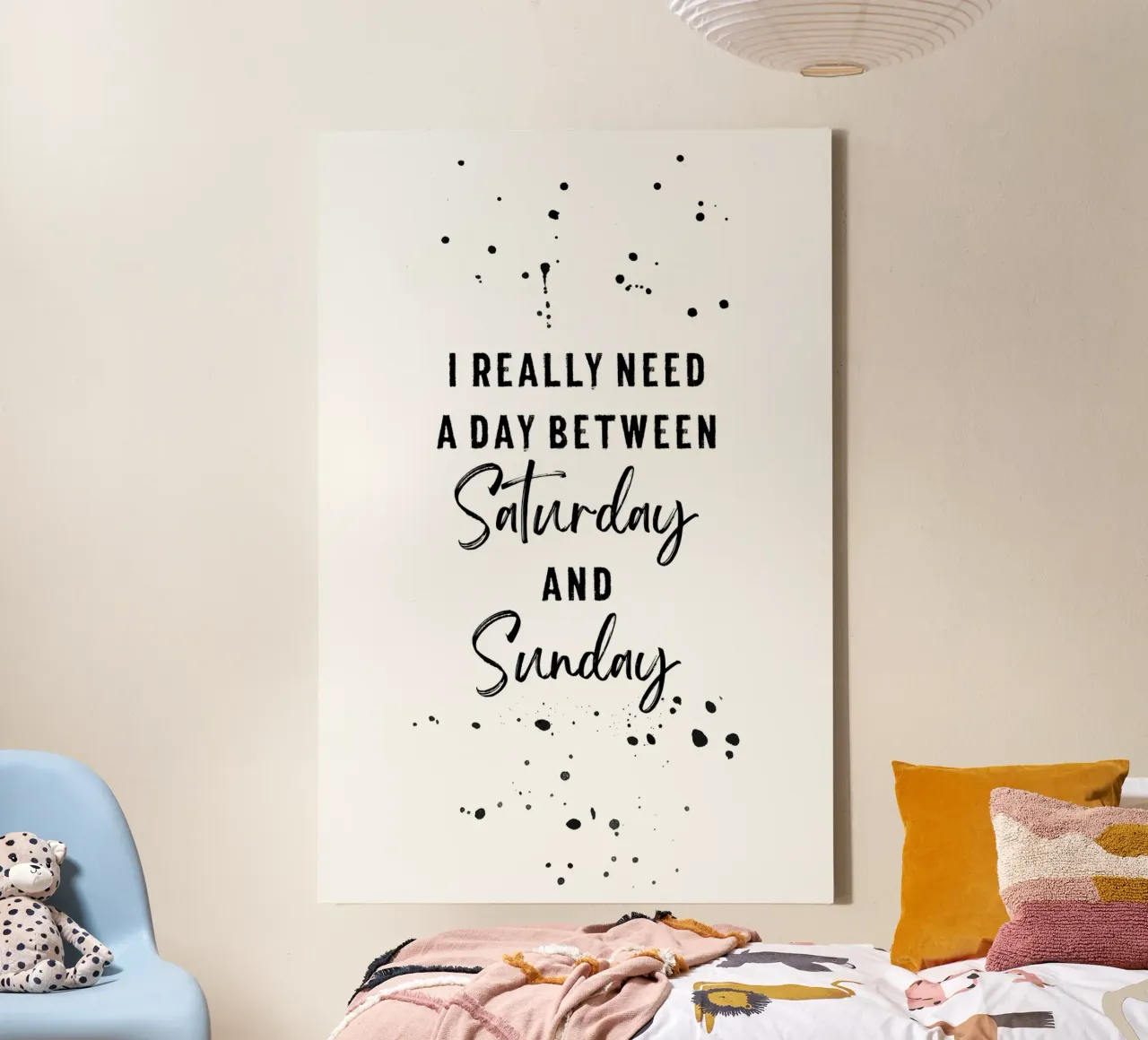 Day between Saturday and Sunday tela da Melanie Viola
