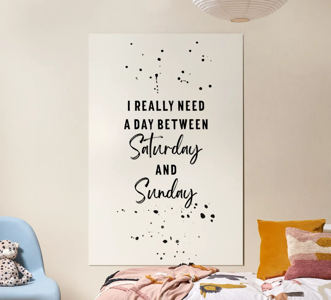Day between Saturday and Sunday Hahnemühle von Melanie Viola