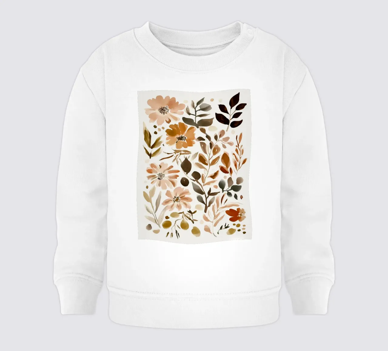 Pastel Flower Collection No 1 felpa neonato da treechild