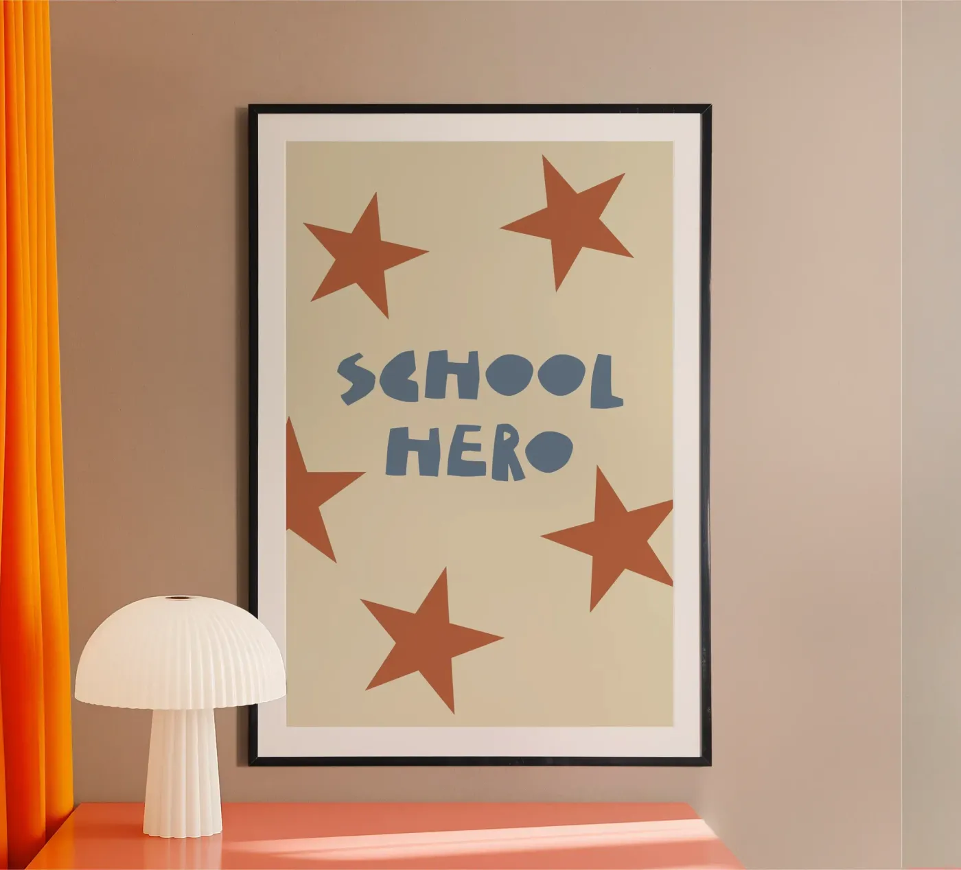 School Hero poster da treechild