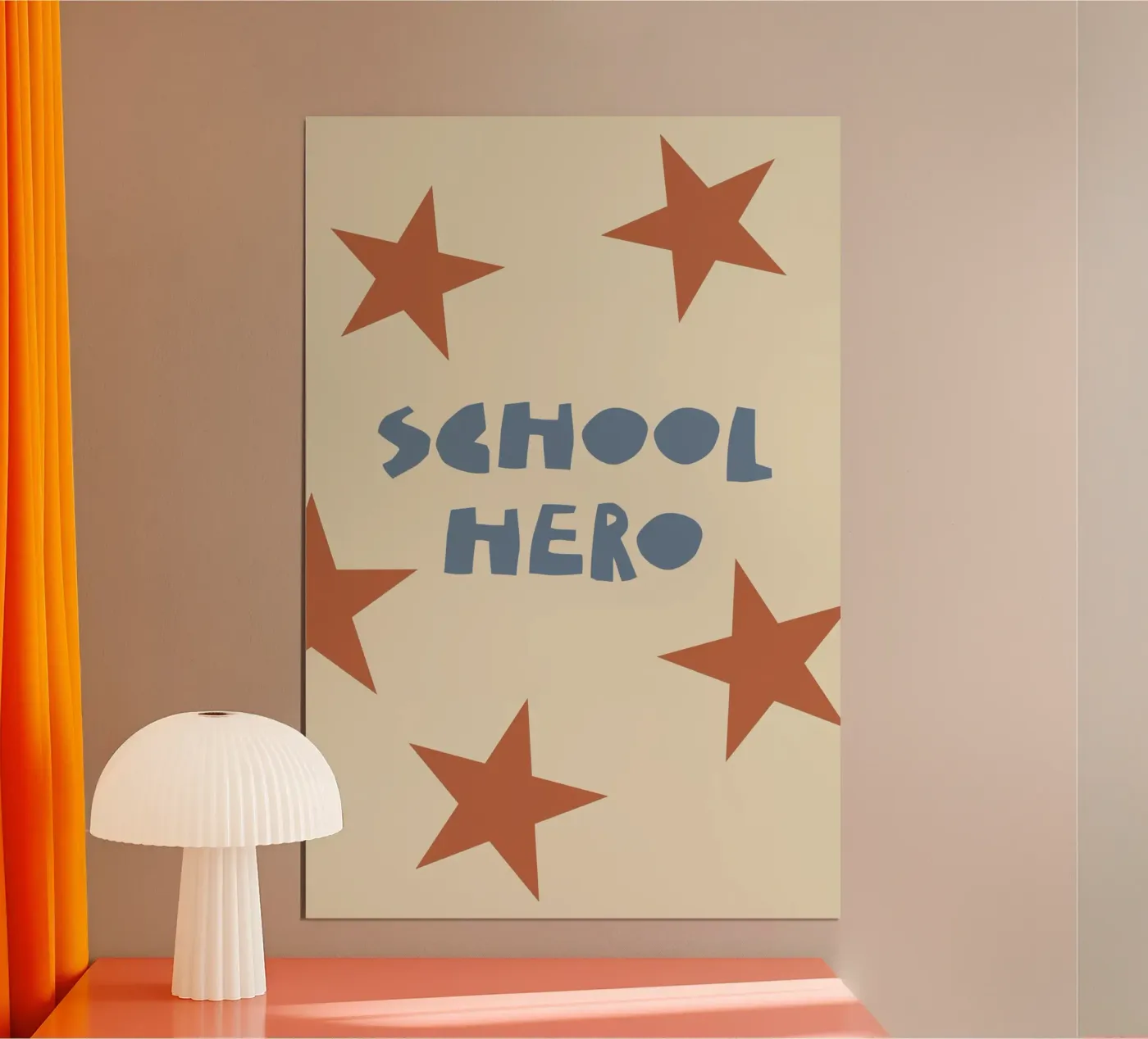 School Hero poster da treechild