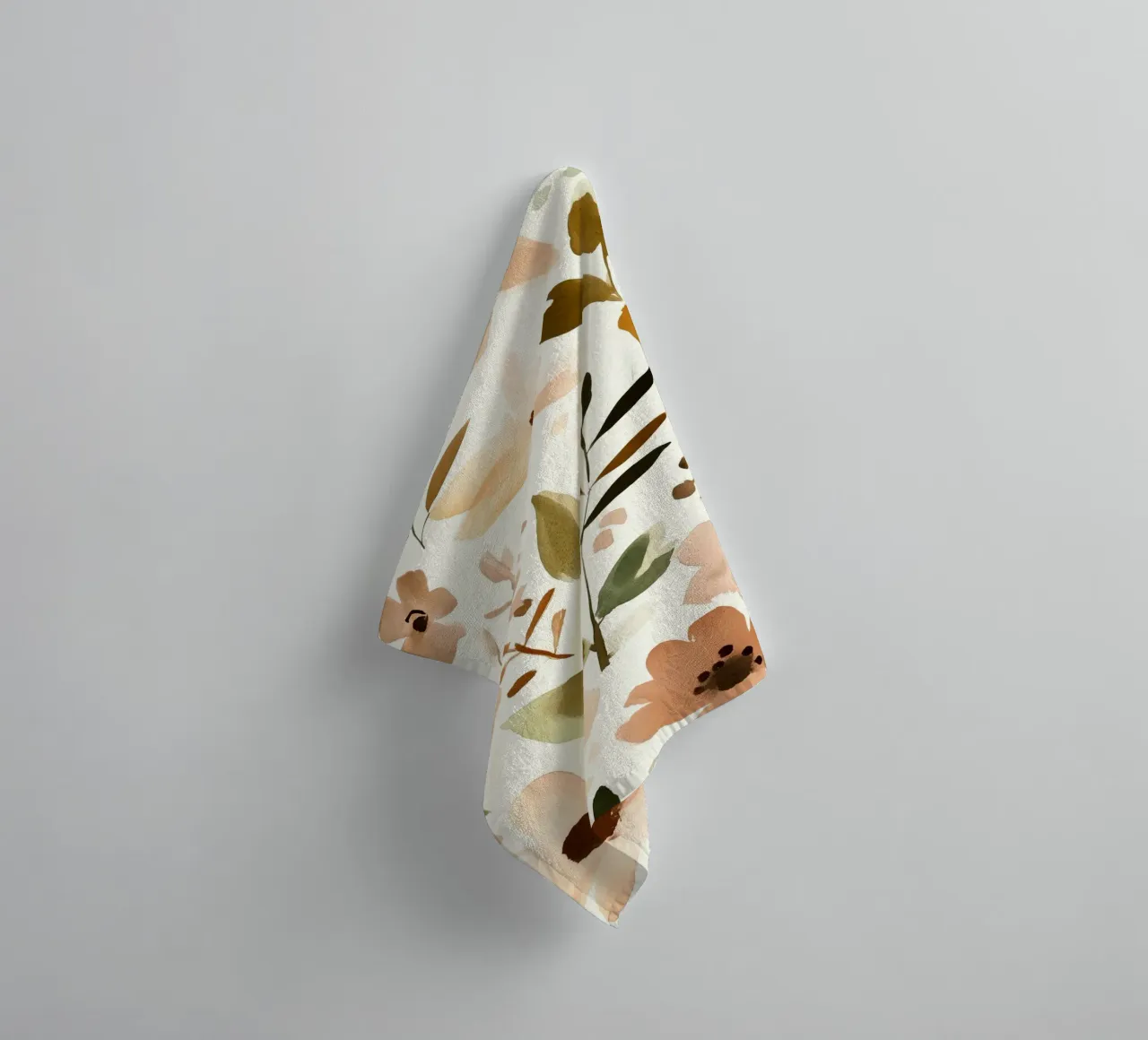 Pastel Flower Collection No 2 towel by treechild