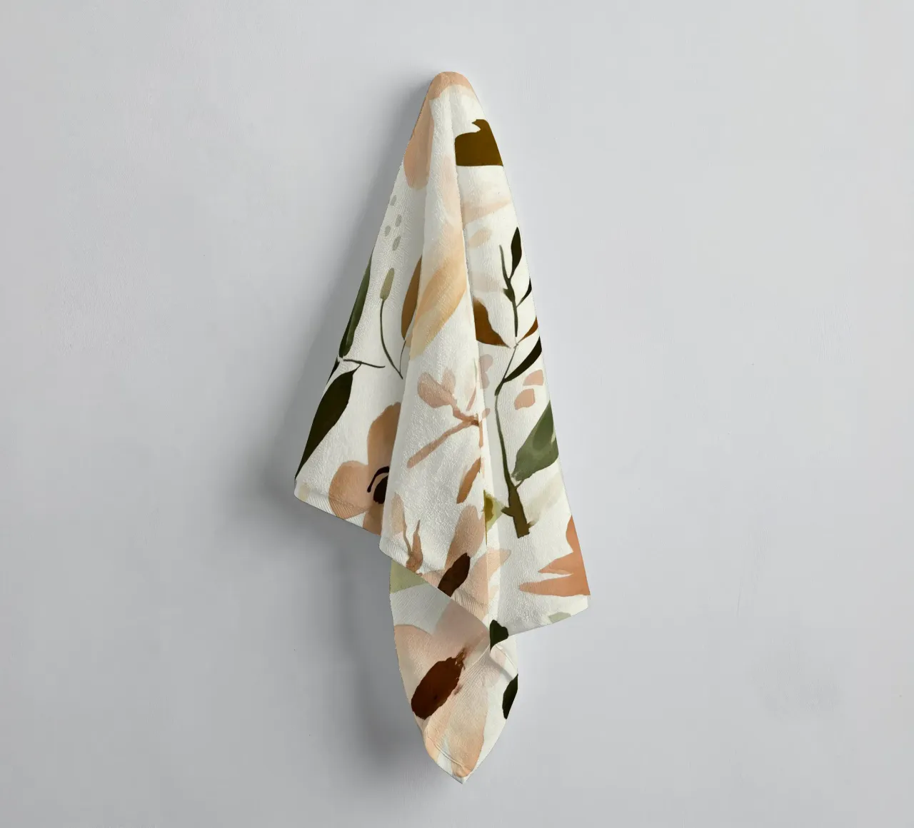 Pastel Flower Collection No 2 towel by treechild