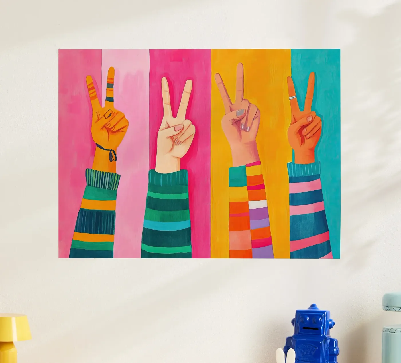Peace poster da Nadjaa