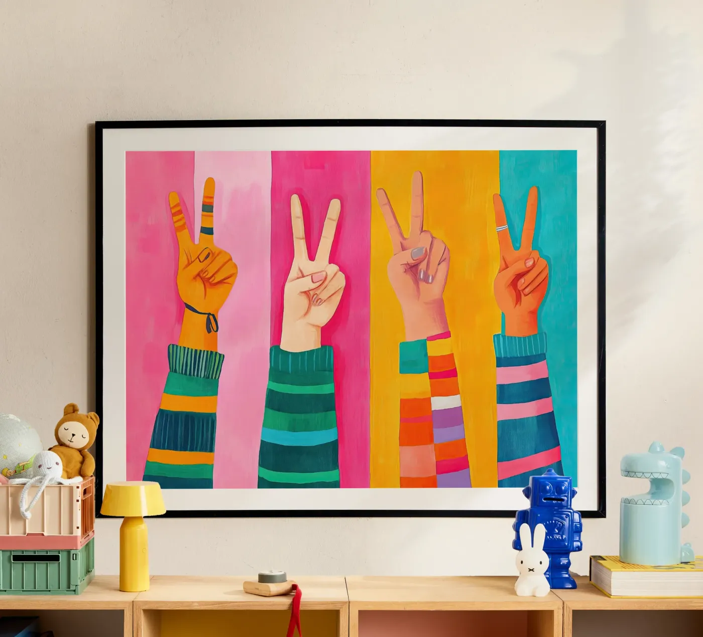 Peace poster da Nadjaa
