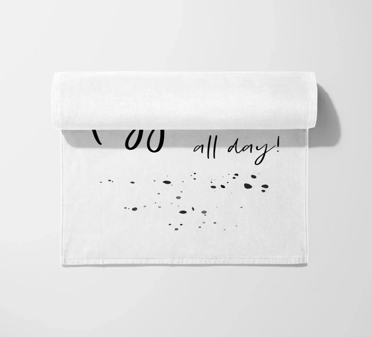 Text Art PYJAMAS ALL DAY telo mare da Melanie Viola