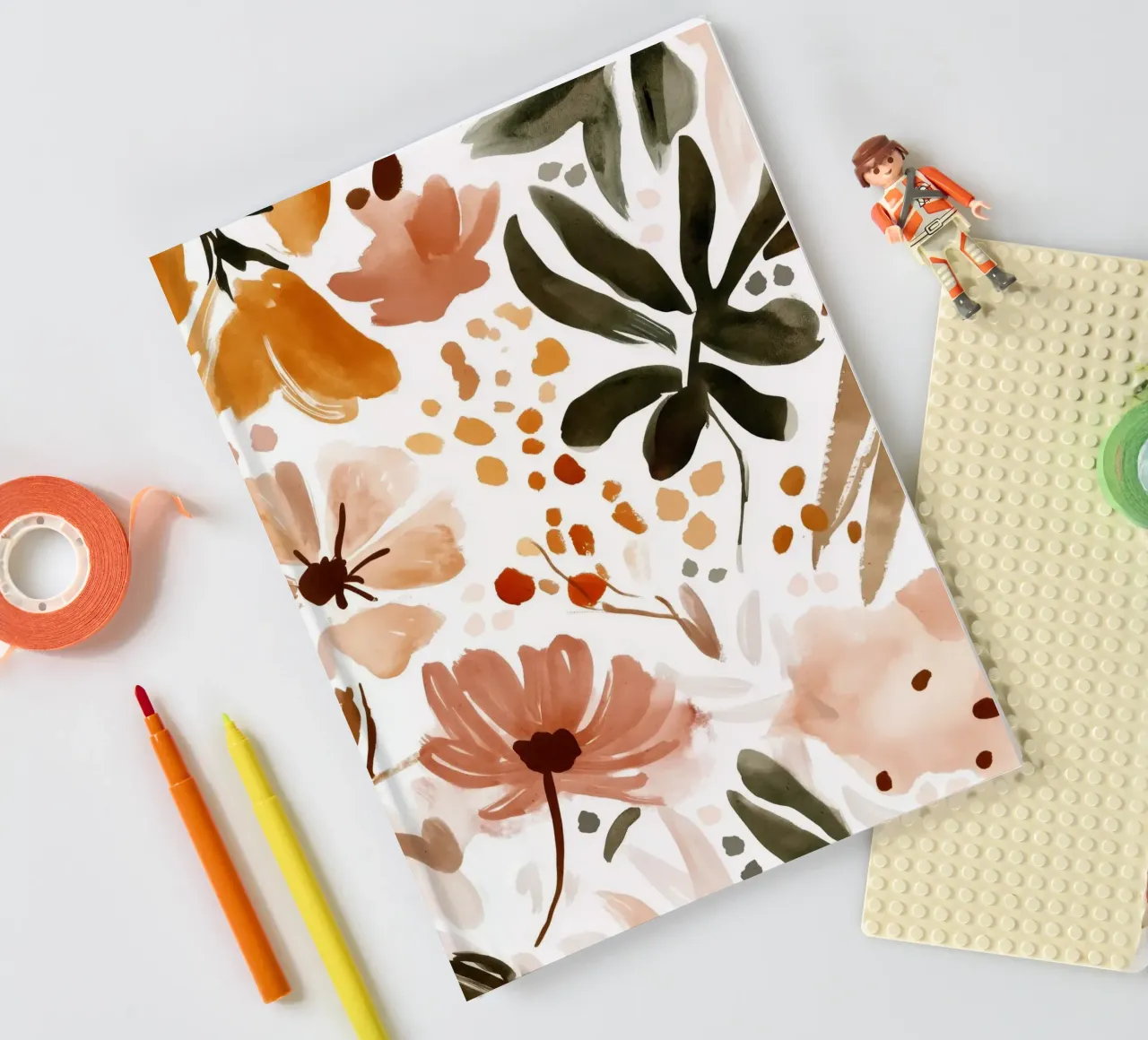 Pastel Flower Collection No 3 notebook by treechild