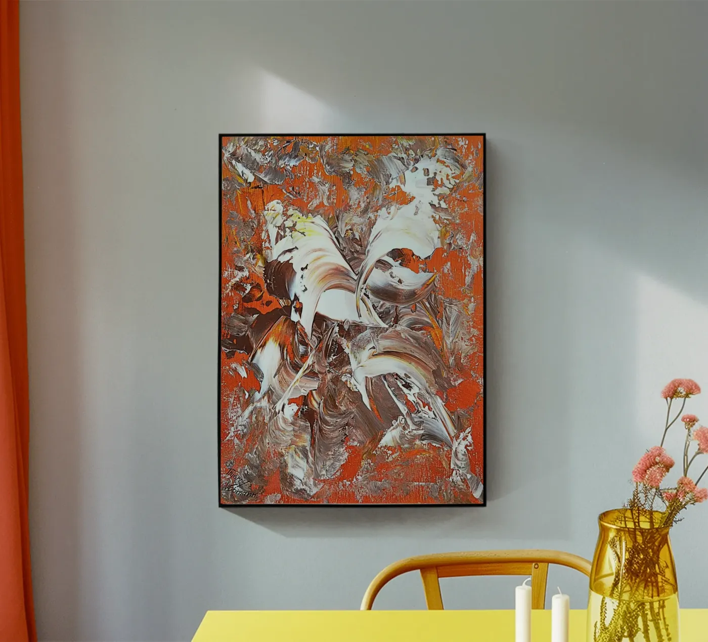 IDEAL GIFT 22 plexiglass da Thierry Vobmann Abstract painting