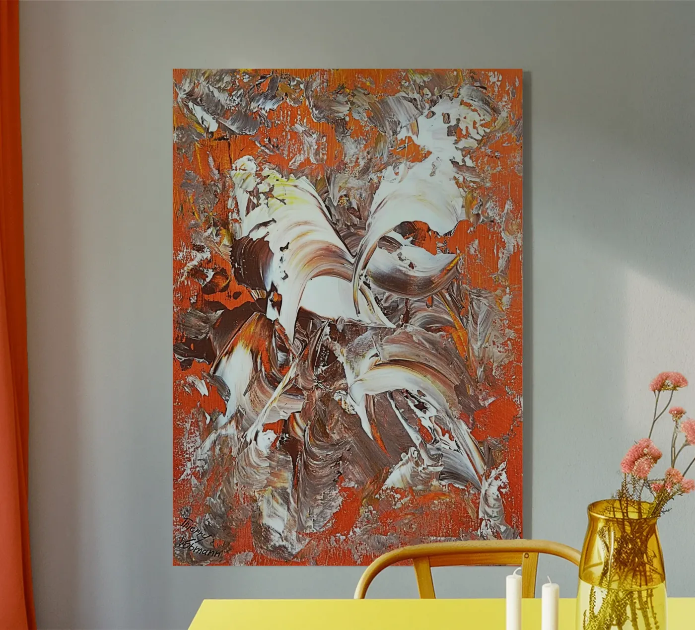 IDEAL GIFT 22 plexiglass da Thierry Vobmann Abstract painting