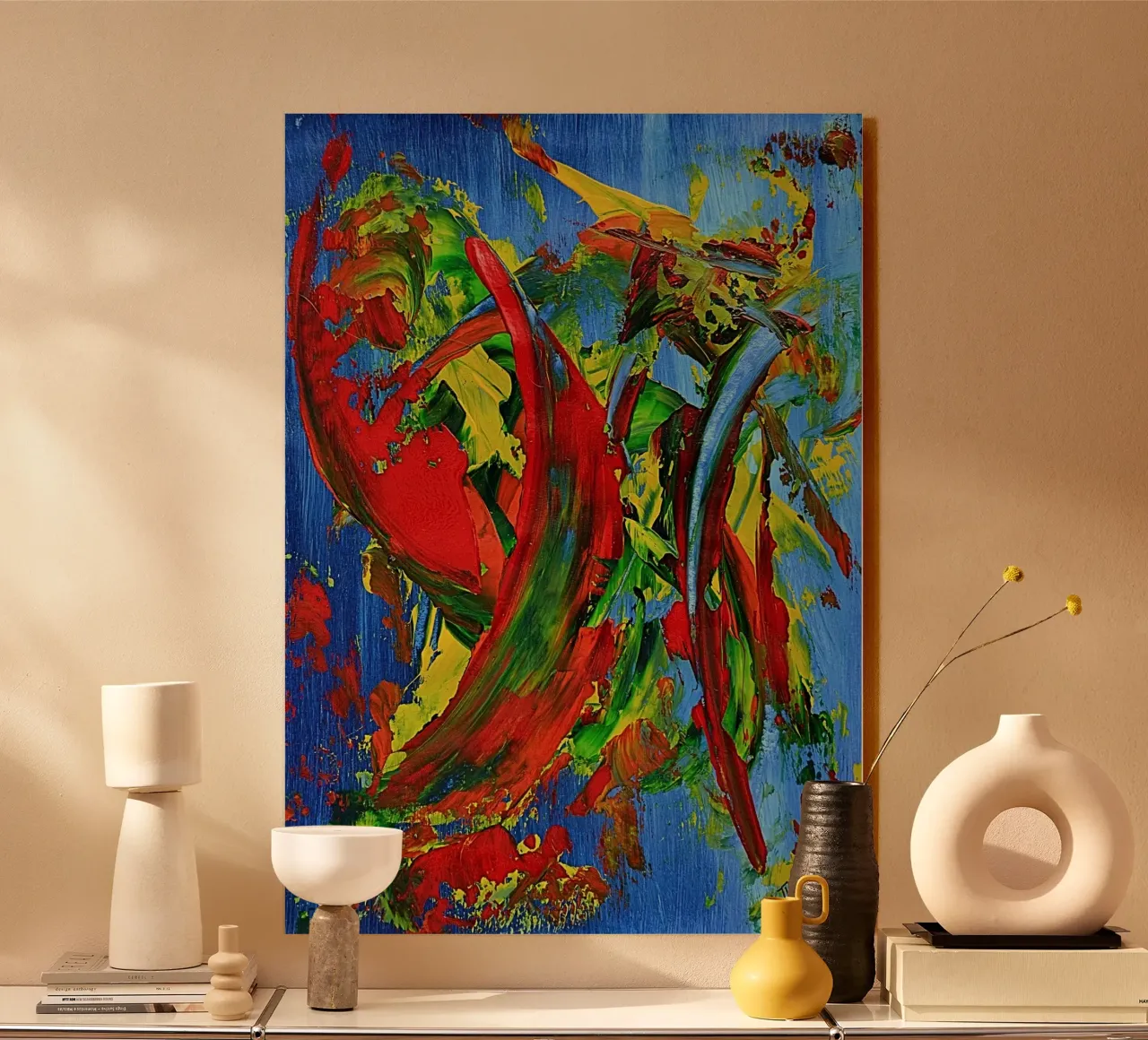 IDEAL GIFT 23 plexiglass da Thierry Vobmann Abstract painting