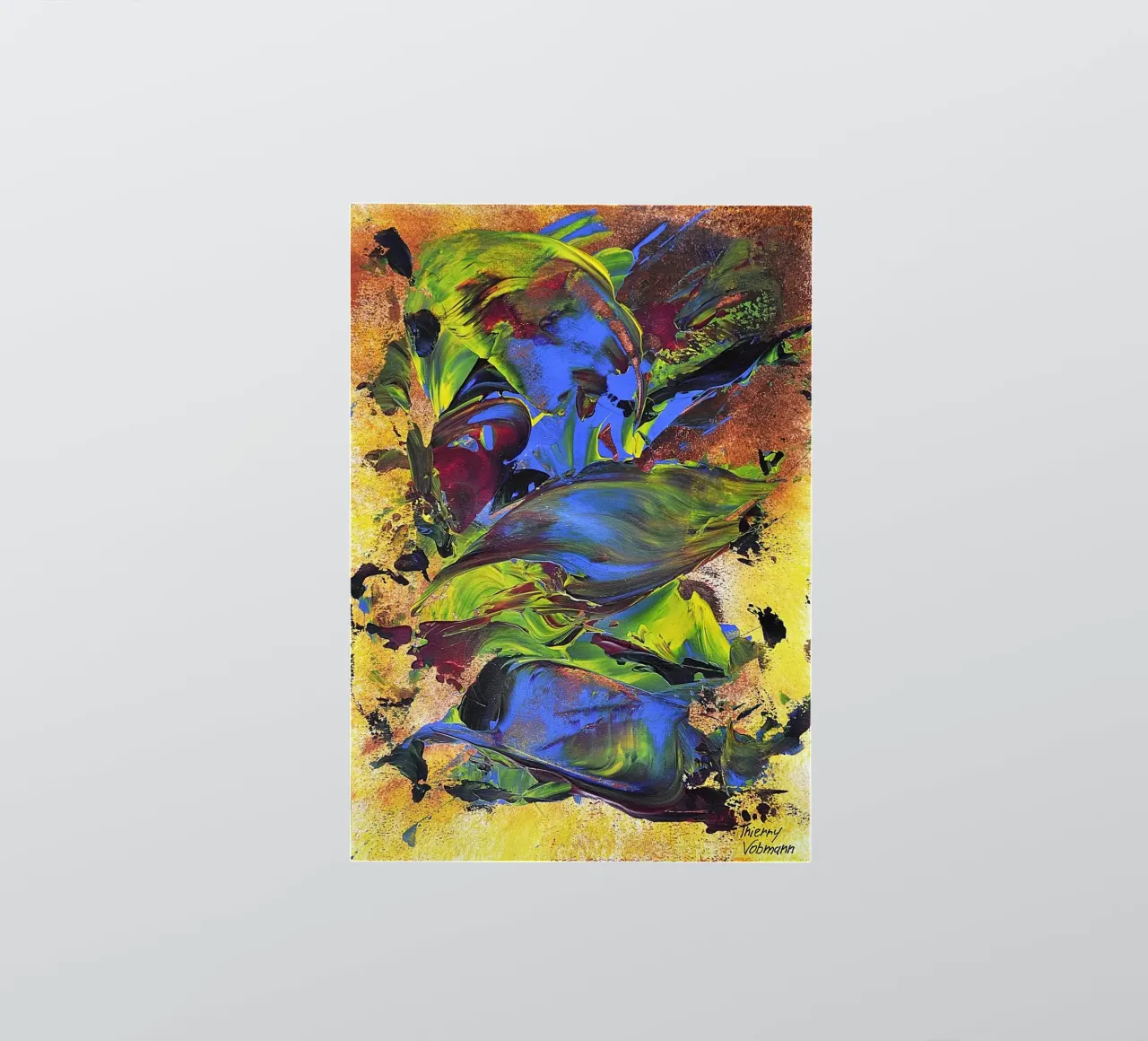 IDEAL GIFT 24 sticker by Thierry Vobmann Abstract painting