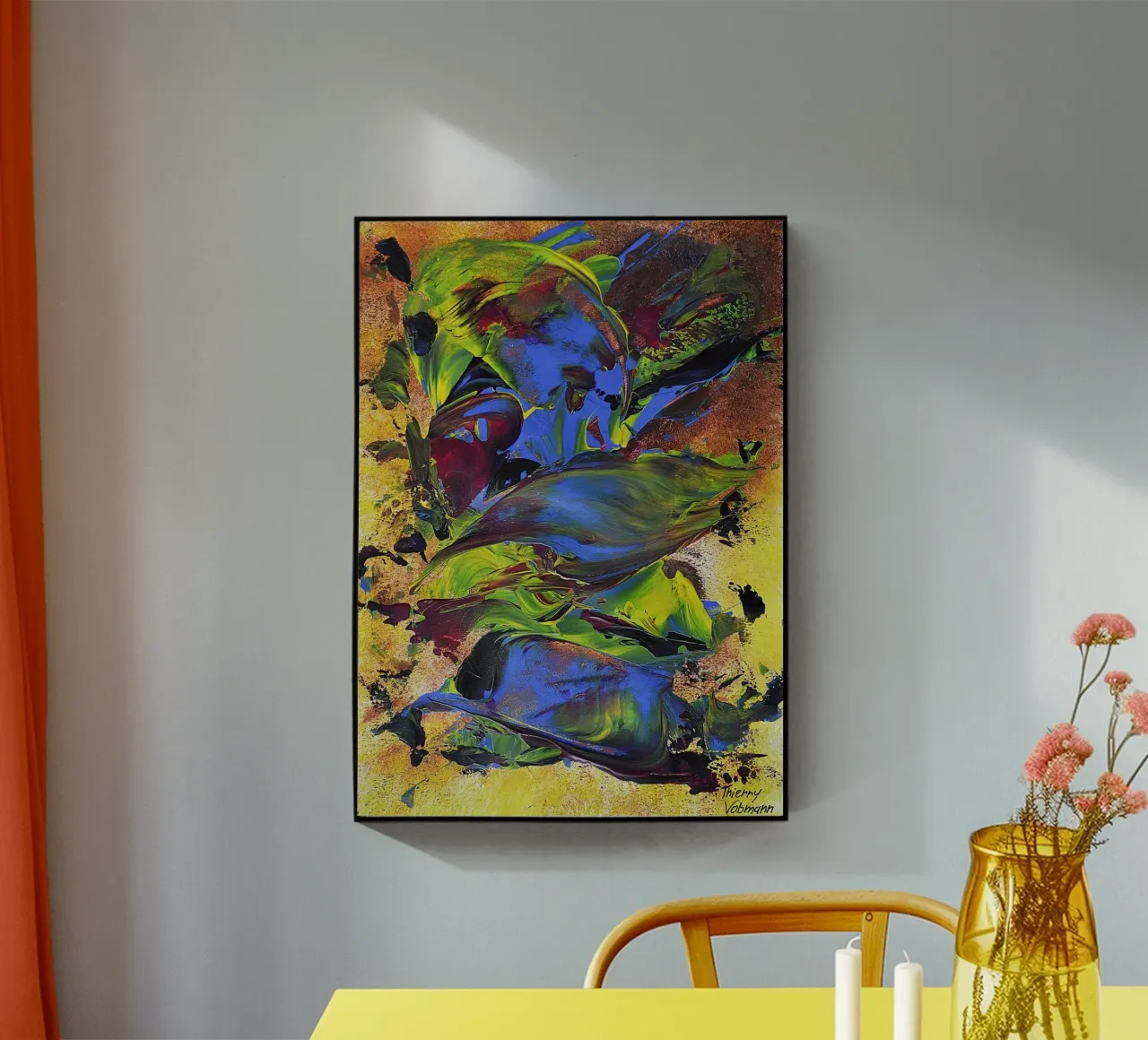 IDEAL GIFT 24 plexiglass da Thierry Vobmann Abstract painting