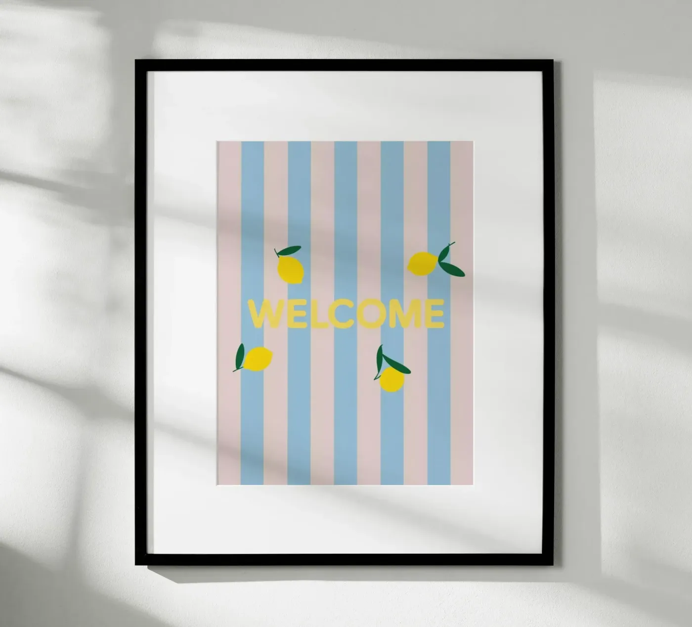 Willkommen Poster von Liberta Studio