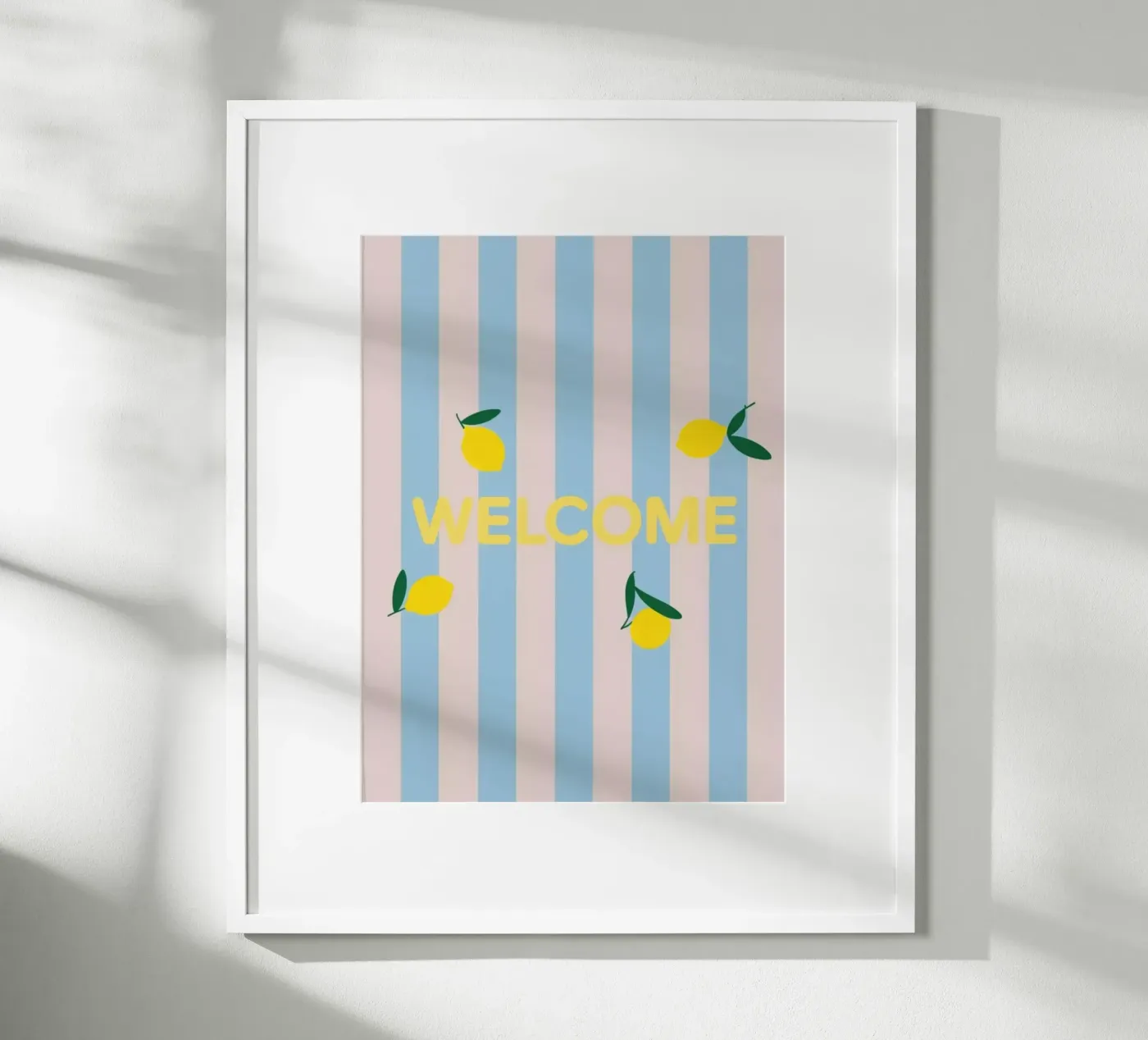 Willkommen Poster von Liberta Studio