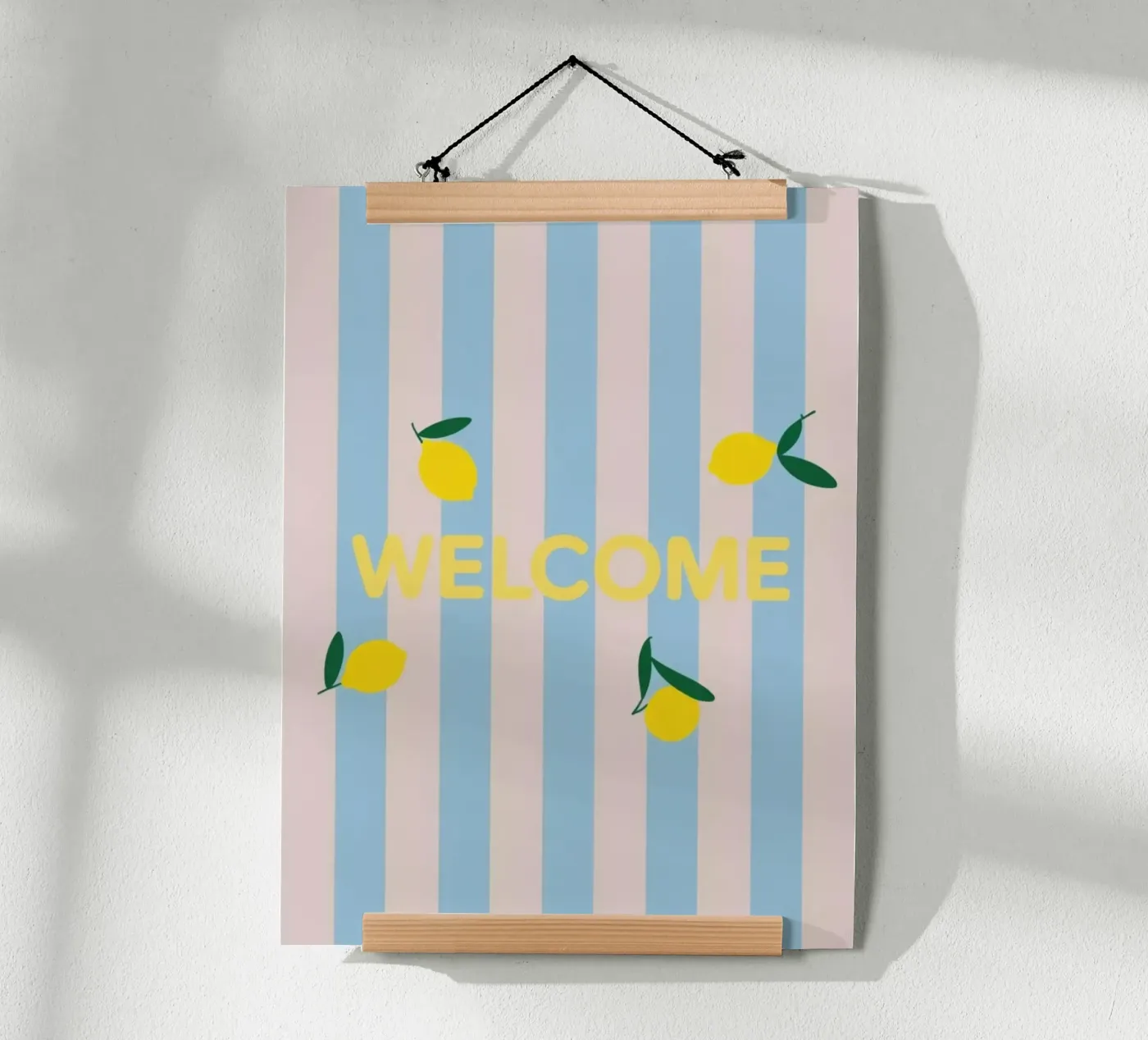Willkommen Poster von Liberta Studio