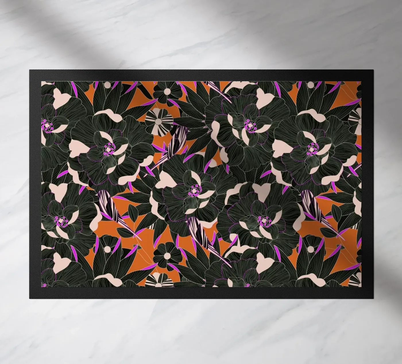 Fiori Orientali 3 zerbino da Giulio Iurissevich